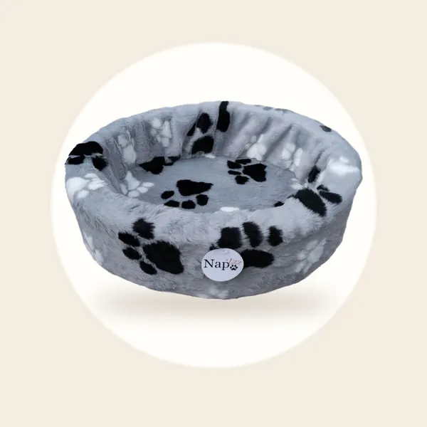 Petcomfort Bontmand Grijs Grote Poot 60 cm