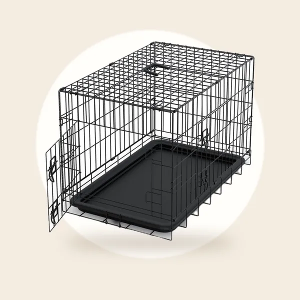 Avalo Hondenbench XXL - Bench Voor Honden - Opvouwbare Kooi - 2 Deuren