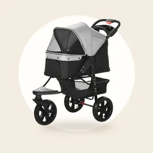 Zenzee - Hondenbuggy opvouwbaar - Met regenhoes - All terrain