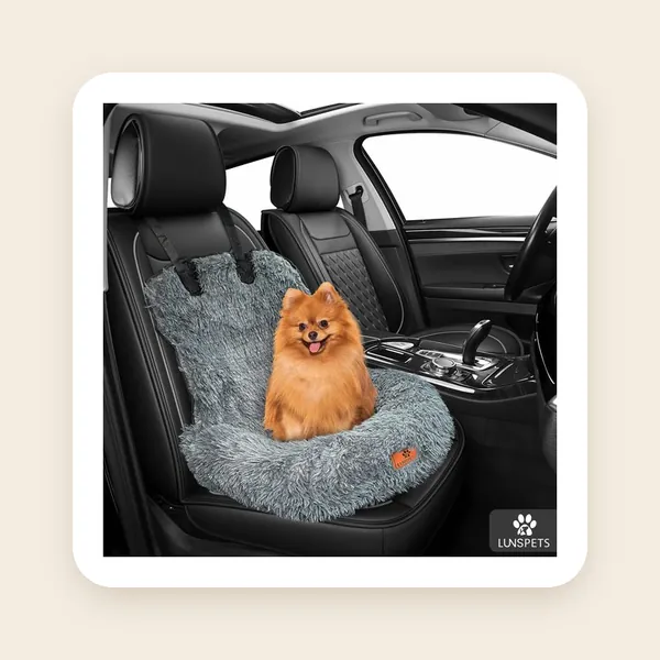 Lunspets - Hondenmand Auto - Autostoel Hond - Automand Hond - Zacht