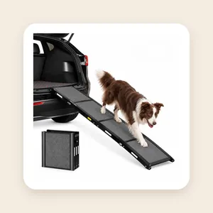 Jake and Jacky Hondenloopplank voor Auto - Opvouwbare Hondentrap