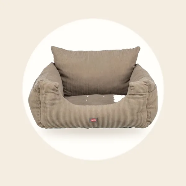 Trixie - Autostoel - Taupe - Maat S - 55X50X30 CM