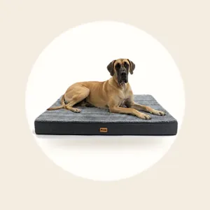 Pebble Orthopedisch Hondenkussen 125x70 cm Grijs - Wasbaar - Maat XL