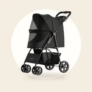 Zenzee - Inklapbare Hondenbuggy opvouwbaar - Met regenhoes